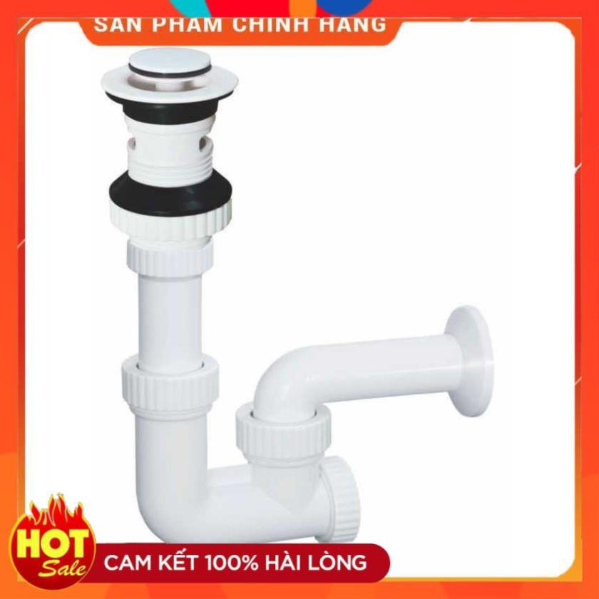 LOẠI1-BỘ XẢ LAVABO-CHẬU RỬA MẶT NHỰA ĐẦU XI LẬT,NHẤN CAO CẤP BẢO HÀNH 1 NĂM