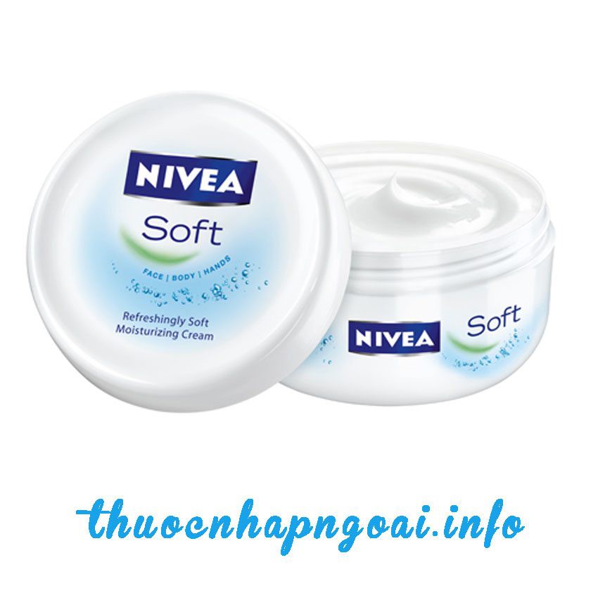 [Xả Hàng ] Dưỡng ẩm Nivea Soft Nga chính hãng ( hàng đủ bill)