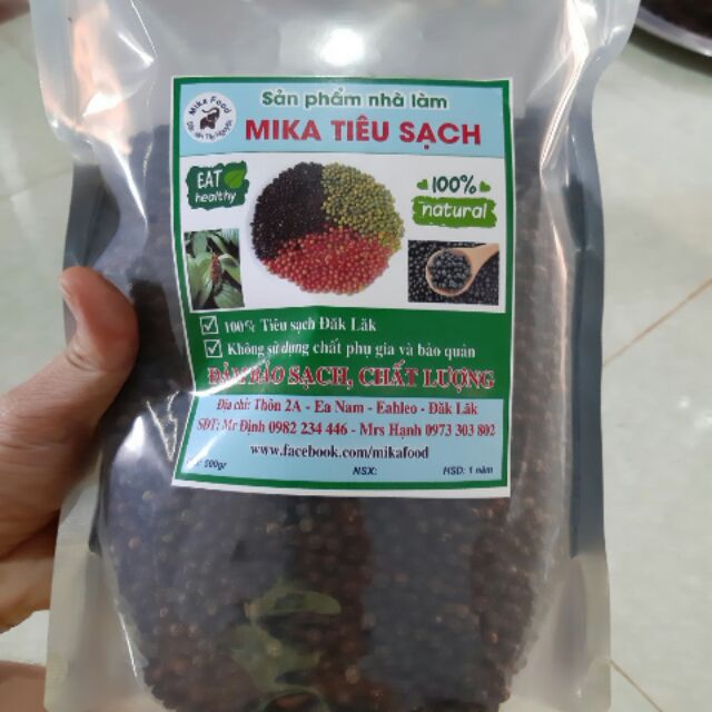Tiêu sạch MIKA 1 kg