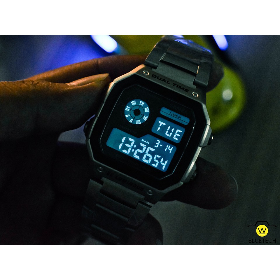 Đồng hồ Nam SKMEI 1335 Điện tử dây thép | BigBuy360 - bigbuy360.vn