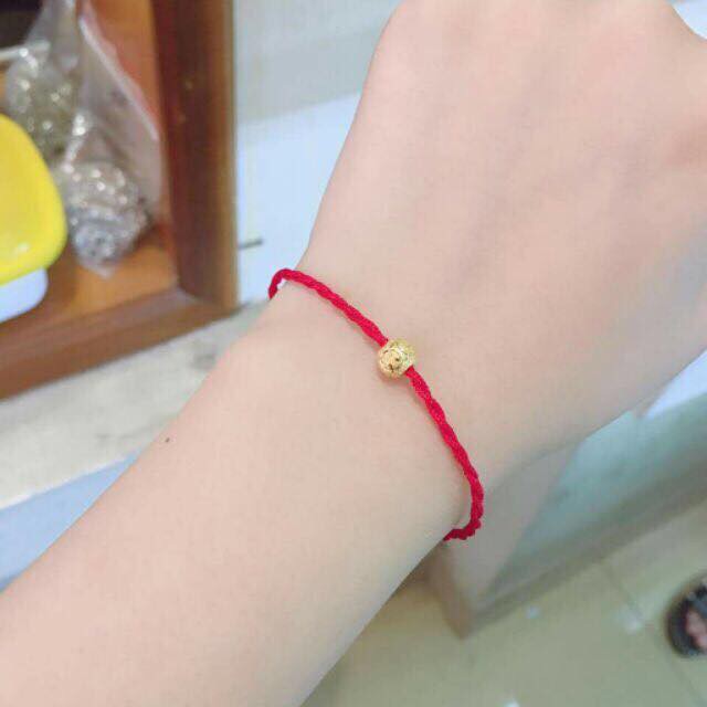 [Đã trì chú - Thái Lan] - Vòng chỉ đỏ kim Vàng - [Ở đâu rẻ hơn xin hoàn tiền] - [Chạy Doanh Số]