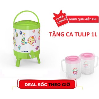 Bình đá matsu 7 lít-màu ngẫu nhiên-tặng kèm ca tulip 1l