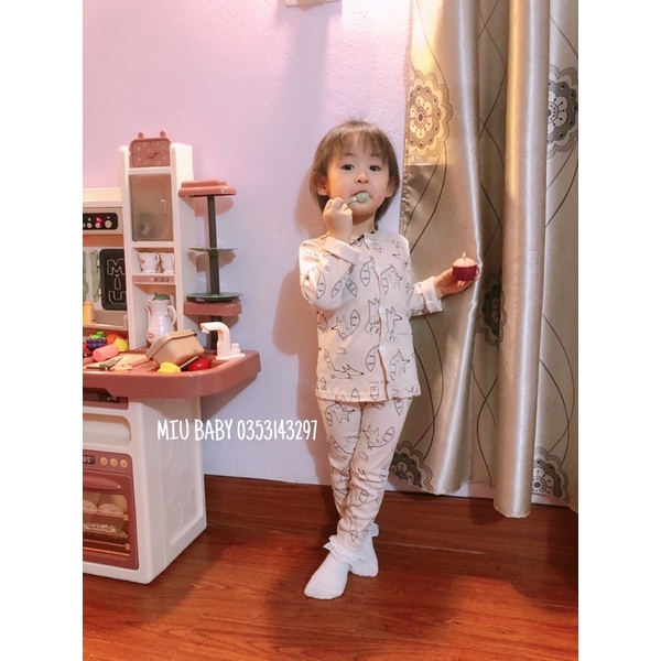 Set bộ Gymboree mặc nhà bé trai bé gái (ảnh bé mặc)