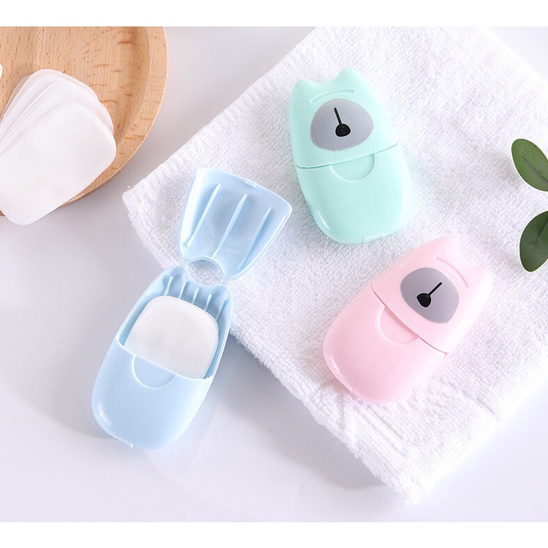 Xà Phòng Giấy Dùng Một Lần Tiện Dụng Khi Đi Du Lịch