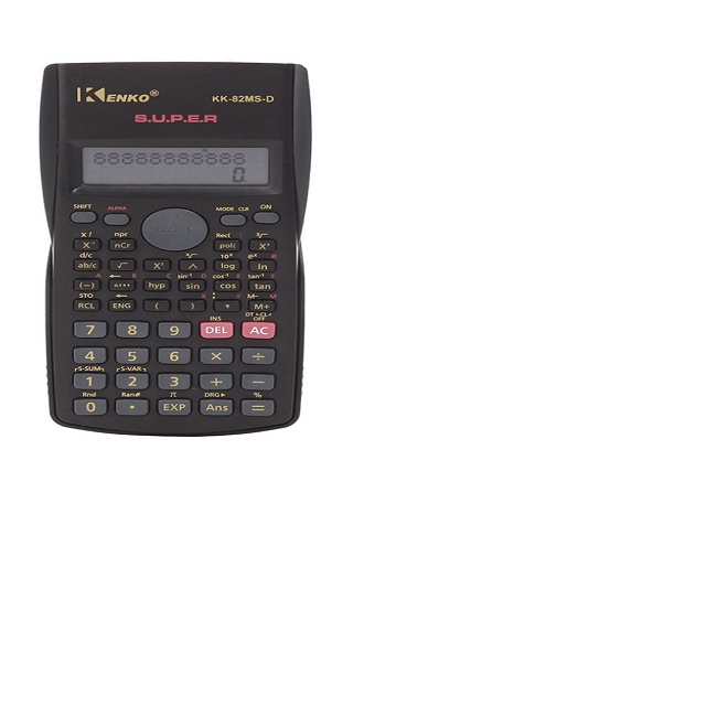 Máy Tính Học Sinh Kenko Tặng Kèm 2 Viên Pin