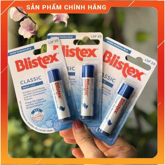 Son dưỡng ẩm môi Blistex, chuyên dùng cho môi khô, nứt nẻ, bong chóc, dưỡng môi mềm mịn