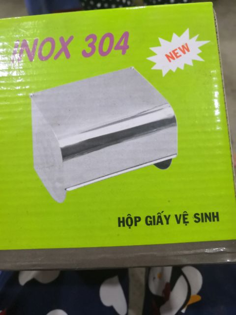 Hộp giấy vệ sinh inox 304