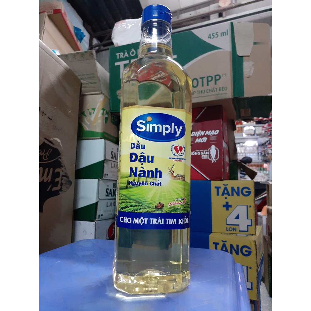 Dầu Đậu Nành Simply (1L / Chai)