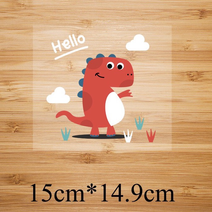 Hình ủi , Hình in nhiệt - mẫu ''khủng long hồng hello''
