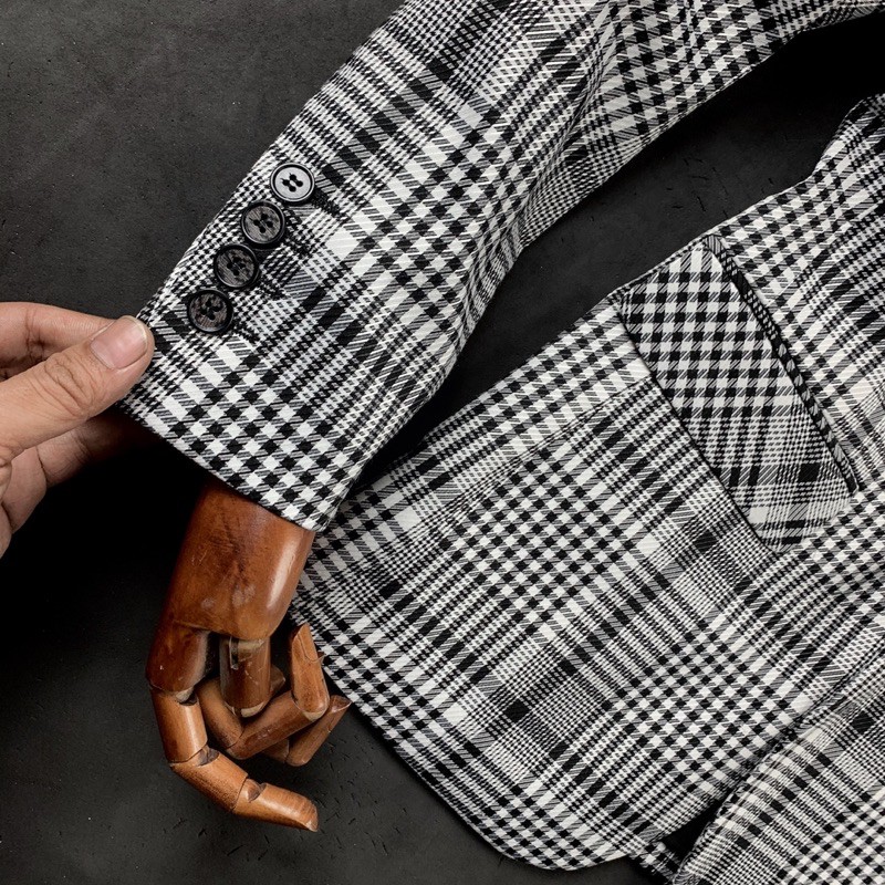 Áo khoác blazer, demi, vest nam ,vải chống nhàu,logo thêu, dáng vừa từ n4mstore | BigBuy360 - bigbuy360.vn