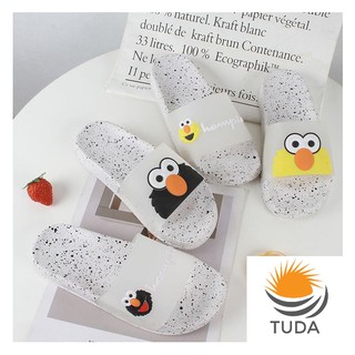 Dép lê xốp nữ đẹp quai ngang in hình cute ngộ nghĩnh DNU07