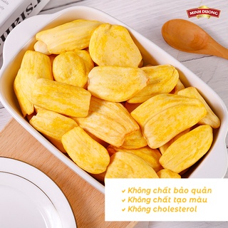 Mít sấy Minh Dương Food 260g,130g vị tự nhiên giòn tan thơm ngon ăn vặt tiện lợi tốt cho sức khỏe