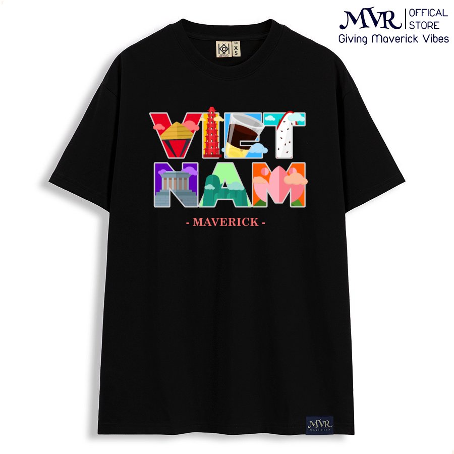 Áo phông nam nữ thun Cotton unisex Áo việt nam dễ thương hoài niệm MVR size rộng tee Mỹ KK4071