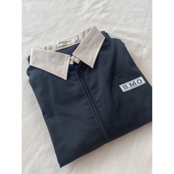 Áo khoác Jacket Form rộng chất kaki có túi trong Nam - Nữ BMO phong cách Ulzzang