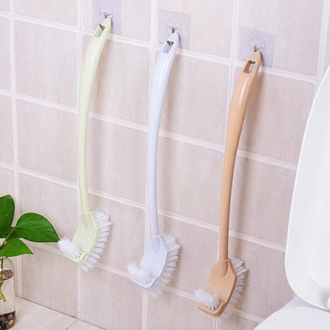 [CỌ SẠCH CỰC NHANH] BÀN CHẢI CHÀ TOILET 2 ĐẦU CÁN DÀI LOẠI TỐT - CHỔI CỌ BỒN CẦU, CHÙI RỬA SÀN NHÀ, CHÙI RỬA NHÀ VỆ SINH