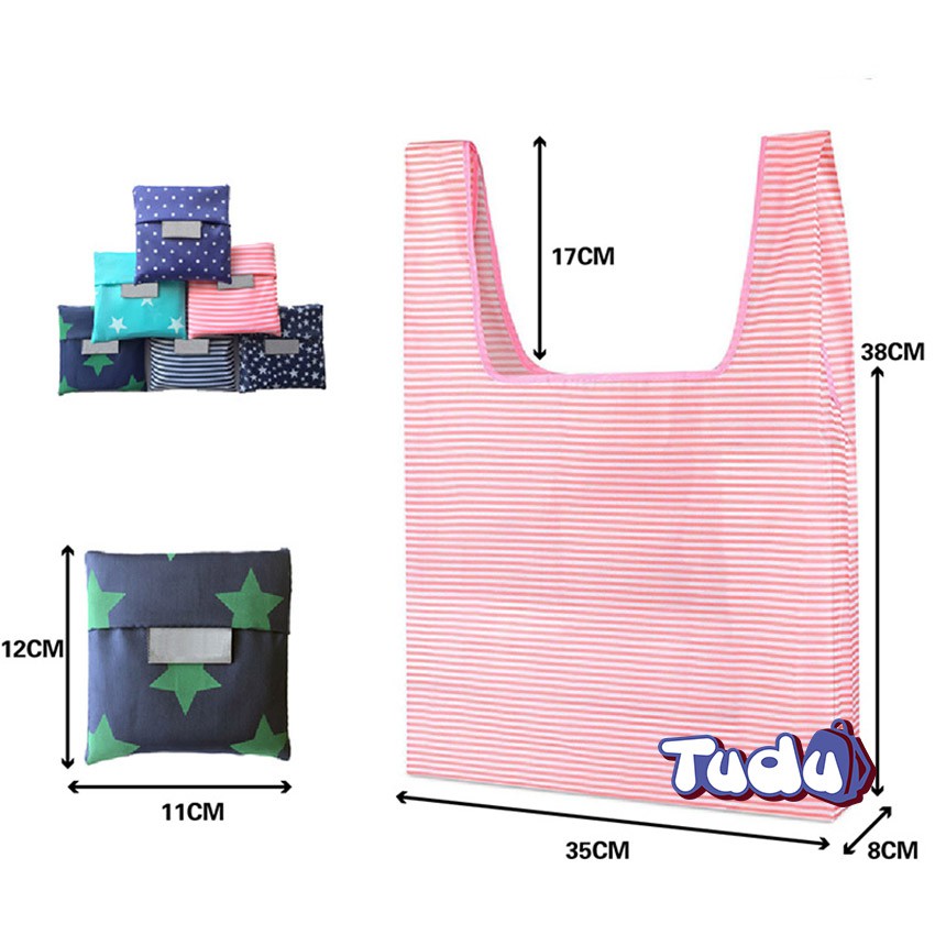 Túi Shopping, Túi Tote Vải Chống Nước Đựng Đồ Khi Đi Chợ, Siêu Thị Dung Tích Nhỏ CN502