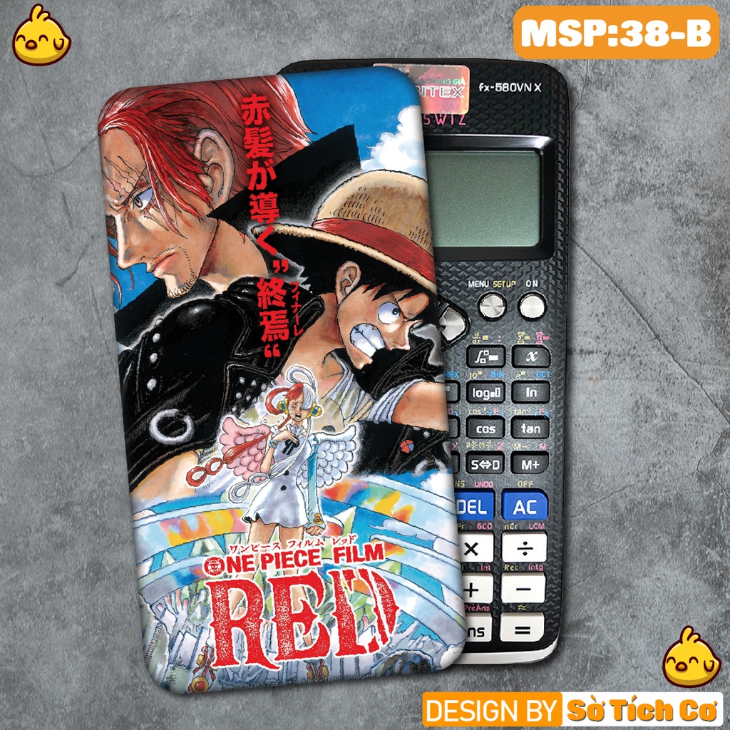 Decal dán máy tính fx-570, fx-580, fx-880, Casio, Vinacal,... Tổng hợp Film Anime MSP: 38