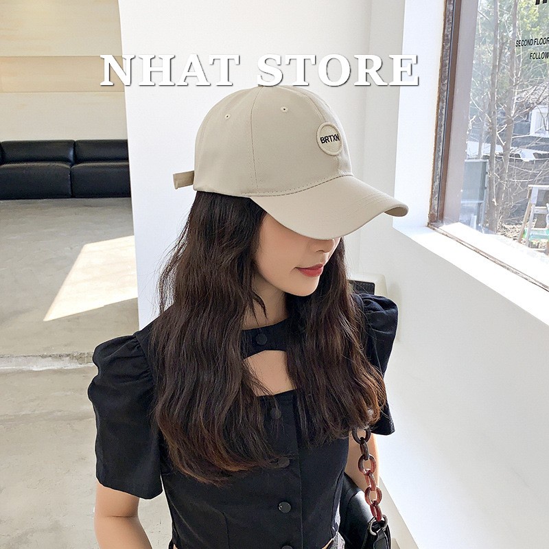 Mũ lưỡi trai thêu chữ BRXTN nhiều màu sắc phong cách Hàn Quốc (kèm ảnh thật) - Mũ MU05