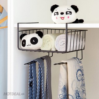Kệ sắt treo gầm bàn