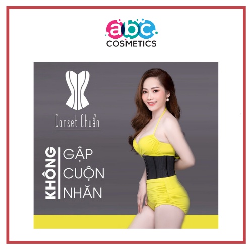 Đai Nịt Bụng Latex Corset Chuẩn Hy Lạp 25 Khung Xương