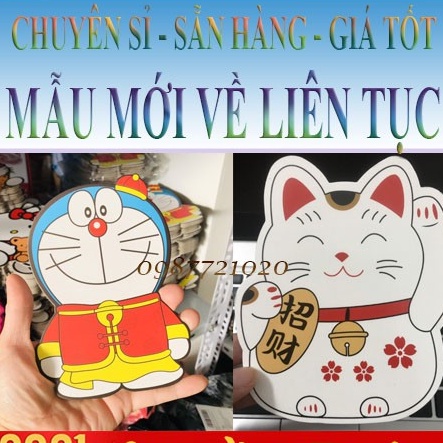 Bao lì xì 2022 Tết Nhâm Dần hoạt hình Chibi hàng dày bóng đẹp