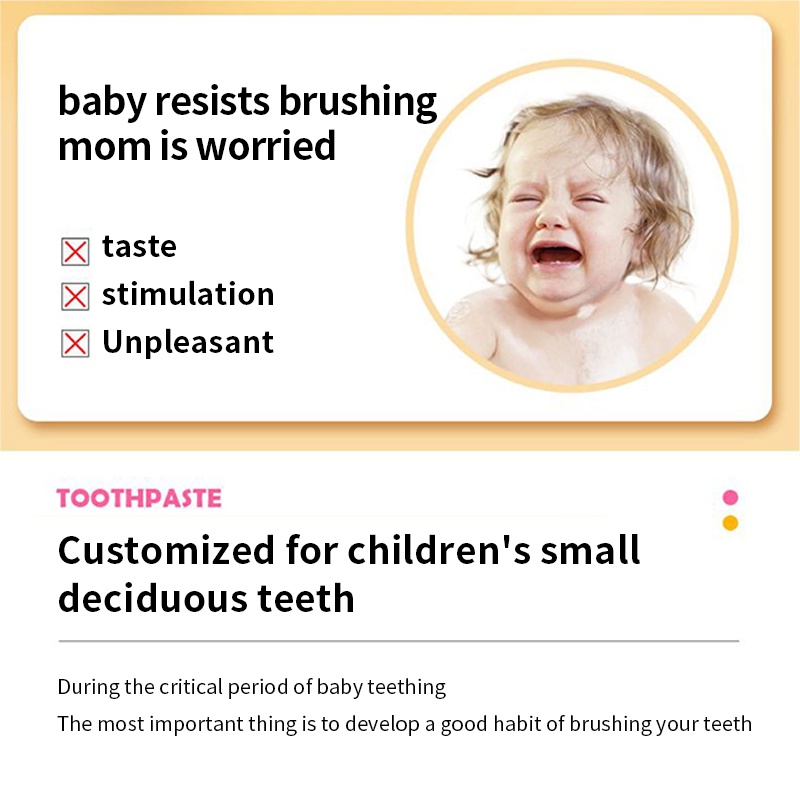 JOLLYBABY kem đánh răng bong bóng trẻ em