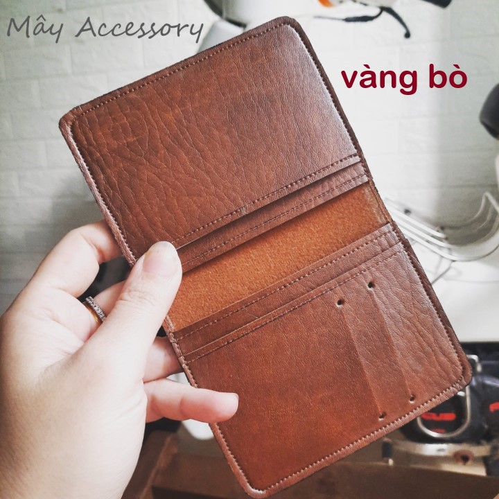 Combo 5 ví da handmade mini bỏ túi nhỏ gọn (giá sỉ) Dragon Bird Wallet
