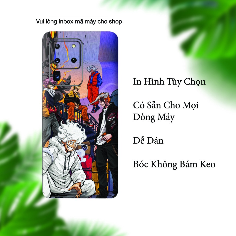 Miếng Dán Skin Điện Thoại In Hình Anime 2 Cho Iphone 7/ 8/ X/ 11/ 11 Pro Max/ 12/ 12 pro max/ 13/ 13 pro max