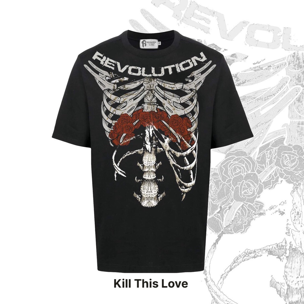 Áo Thun unisex nam nữ trơn Local Brand Revolution KTL OG cotton form rộng oversize nhiều màu phong cách Ulzzang