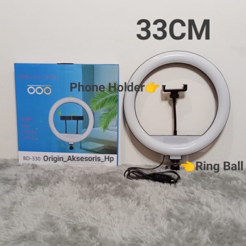 Đèn Livestream Chụp Ảnh, Make Up, Đèn Livestream Bán Hàng + Kẹp đt + Chân 2m1