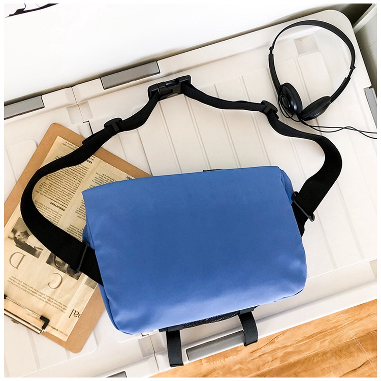 Túi đeo chéo thời trang chống nước, ngăn chứa rộng, messengerbags tặng kèm móc khóa