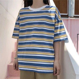 Áo phông kẻ ngang ulzzang