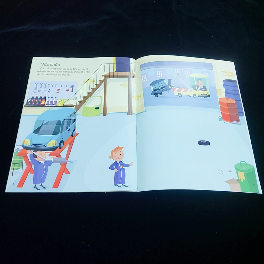 Sách - Sách dán hình đầu đời cho bé 6 cuốn (dành cho bé 3-8 tuổi) | WebRaoVat - webraovat.net.vn