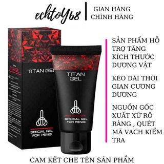 [Chính hãng] Titan đen - Hiệu quả gấp bội các loại gel tăng kích thước khác
