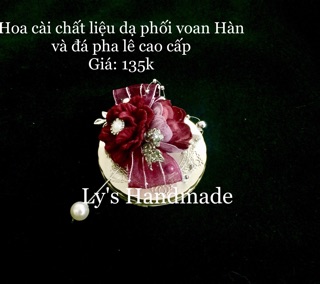 Hoa cài áo, váy