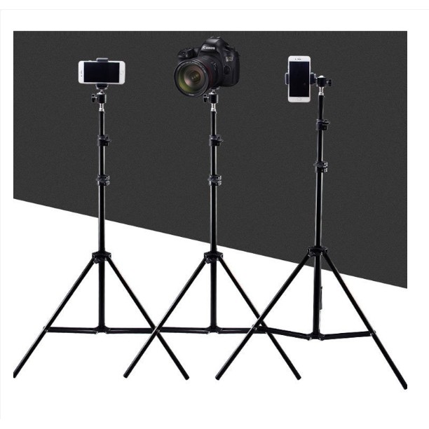 Chân đèn studio, chân tripod đa năng, chân đèn Flash cho chụp ảnh, quay phim, livestream 1m5 1m6 1m7 2m1