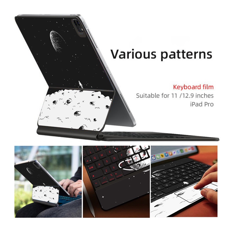 Film Dán Bảo Vệ Bàn Phím Máy Tính Bảng Cho 2022 11 / 12.9 inches iPad Pro A + D + C