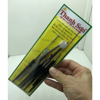 Bộ Lấy Ráy Tai Chuyên Nghiệp INOX 8 Món VỆ SINH AN TOÀN DẠNG VĨ