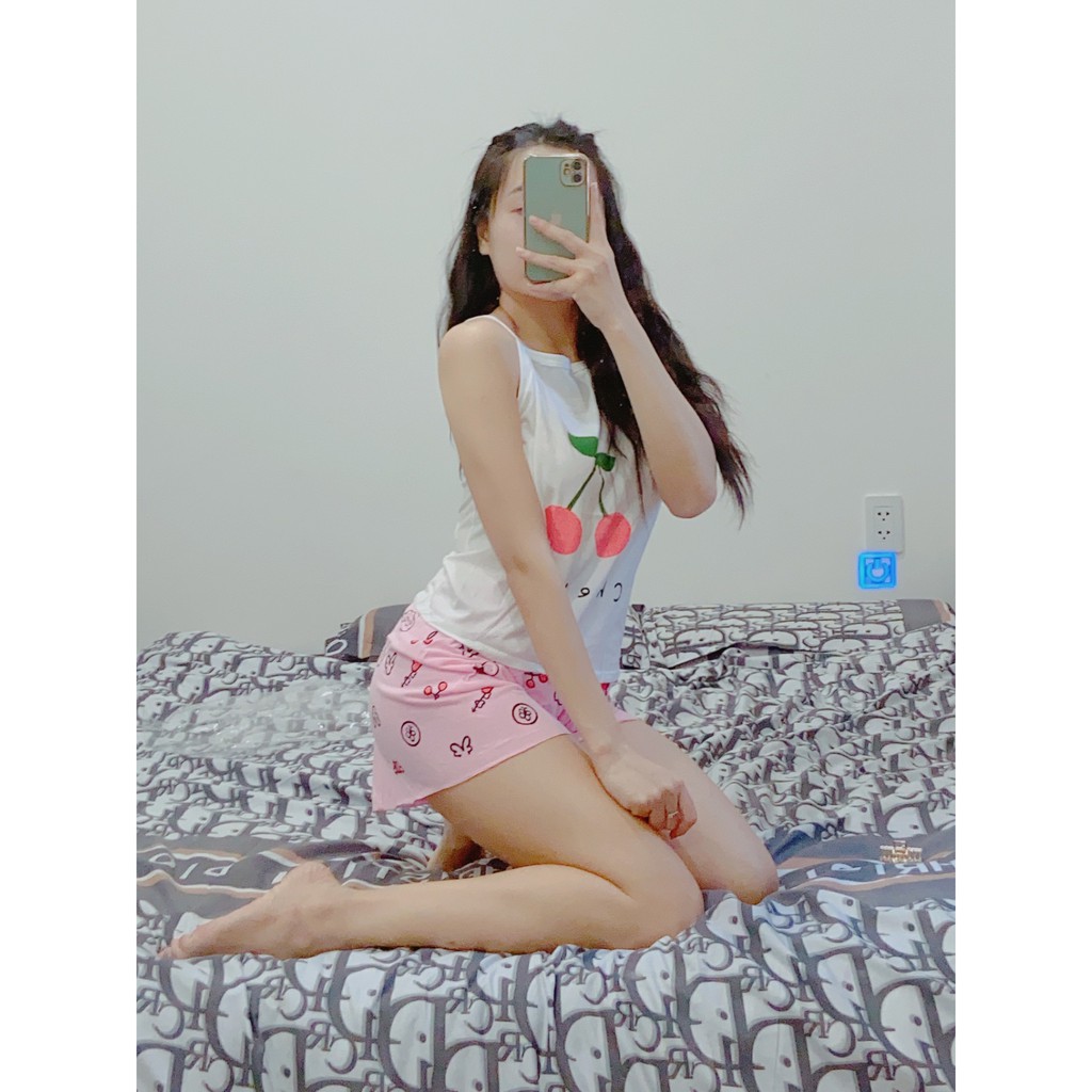 BỘ THUN NGỦ 2 DÂY - Đồ mặc nhà siêu cute | BigBuy360 - bigbuy360.vn