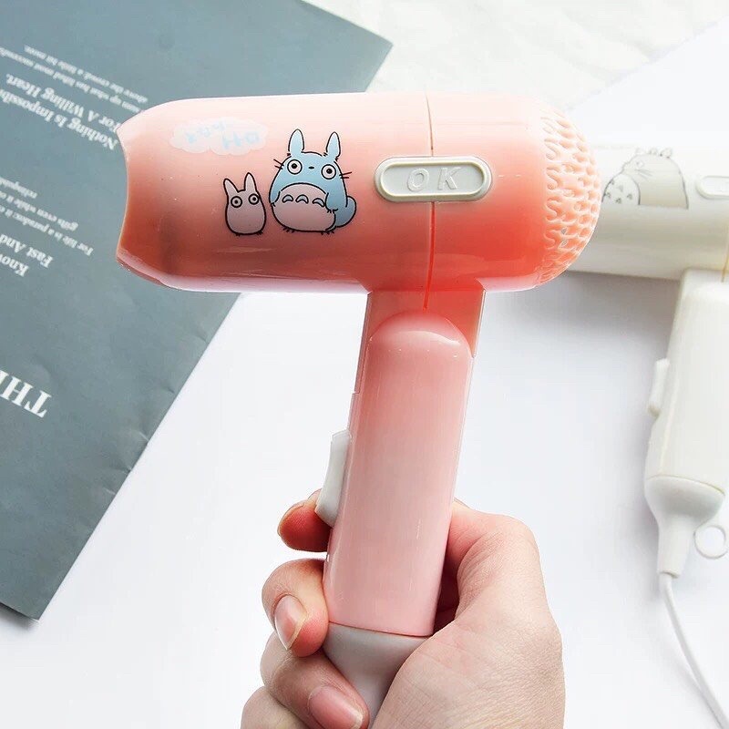 [Tóc đẹp xuống phố] Máy sấy tóc mini gấp gọn hình thú icon siêu kute bỏ túi