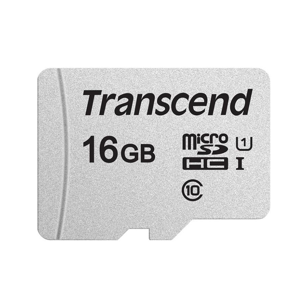 Thẻ nhớ 16GB tốc độ cao Up to 95MB/s microSDHC 300S Transcend - Chính hãng bảo hành 5 năm