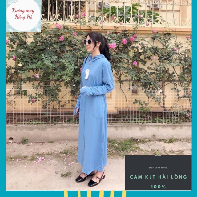 Áo Chống Nắng Nữ Toàn Thân💖FREE SHIP💖Chất Cotton Siêu Mịn Và Mát (Ảnh thật 100%)