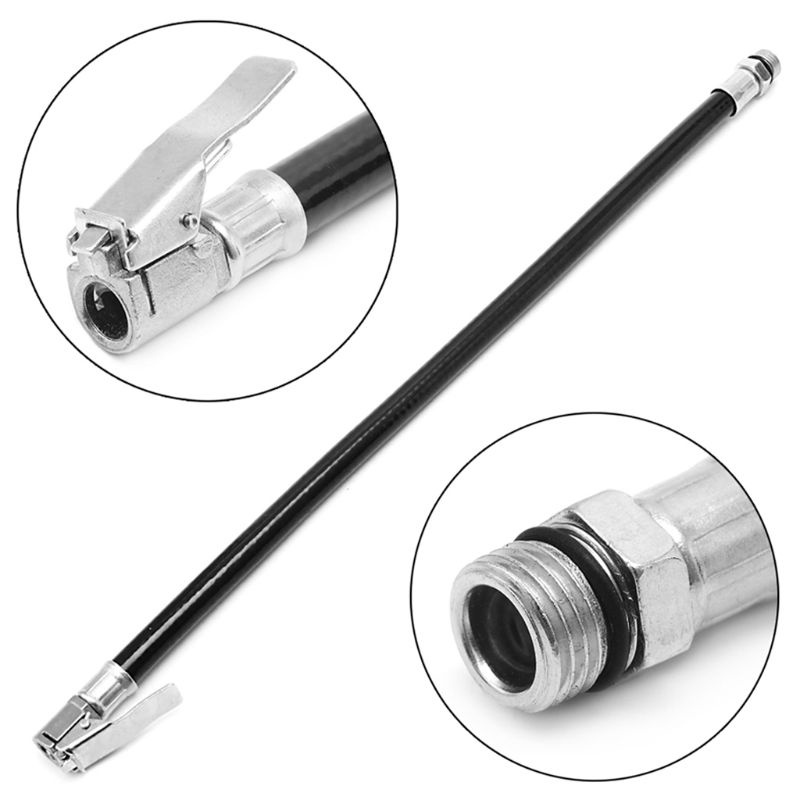 1 Đầu Khóa Ống Bơm Hơi Bánh Xe Hơi Bằng Hợp Kim Kẽm Chất Lượng Cao