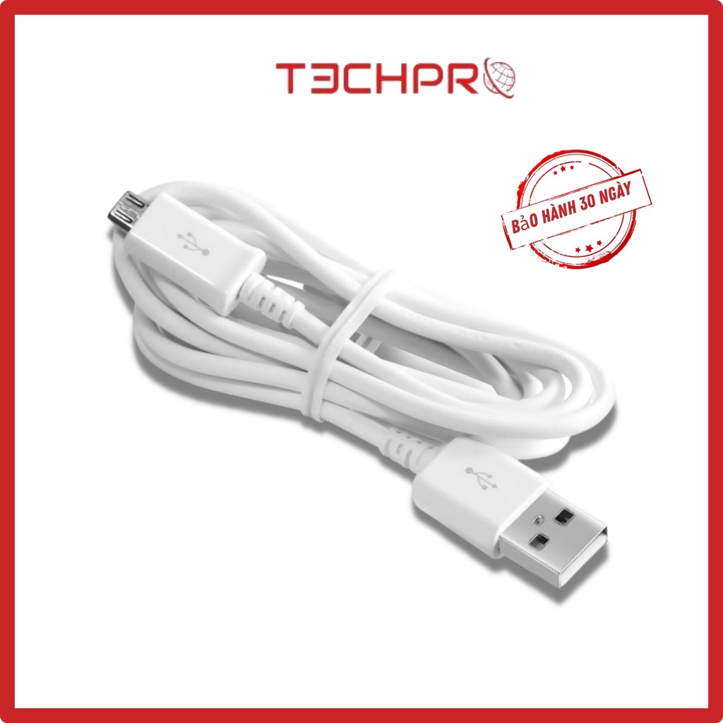 Dây cáp sạc điện thoại đầu Micro USB dùng cho dòng Android - Techpro