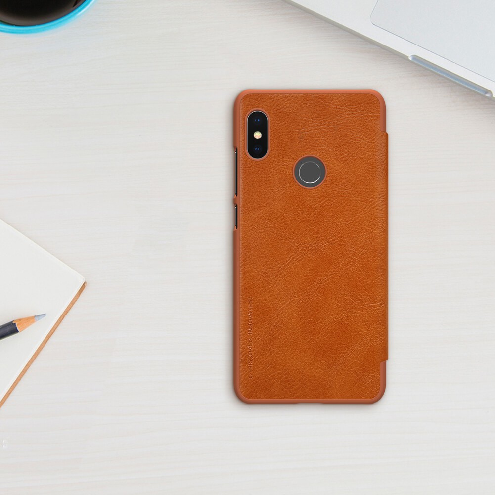 Bao da xiaomi redmi note 5 pro Nillkin Qin Series Leather