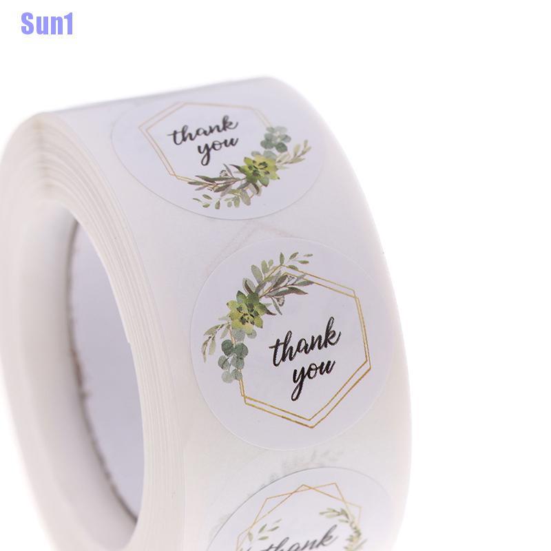 Cuộn 500 Miếng Dán Chữ Thank You Trang Trí