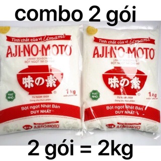COMBO 2 GÓI BỘT NGỌT MÌ CHÍNH AJI-NO-MOTO MỖI GÓI 1KG (DATe MỚI]