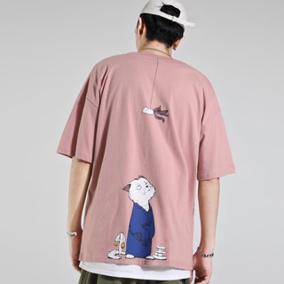 [ Có Ảnh Thật ] Áo thun unisex tay lỡ form rộng - phông kungfu panda