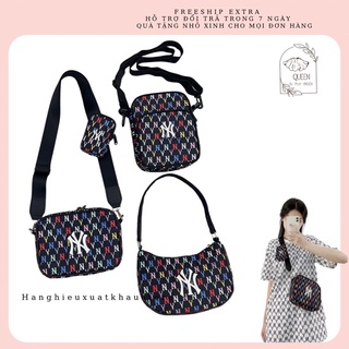 Túi đeo chéo mlb monogram jqd cross bag n/y nam nữ thời trang