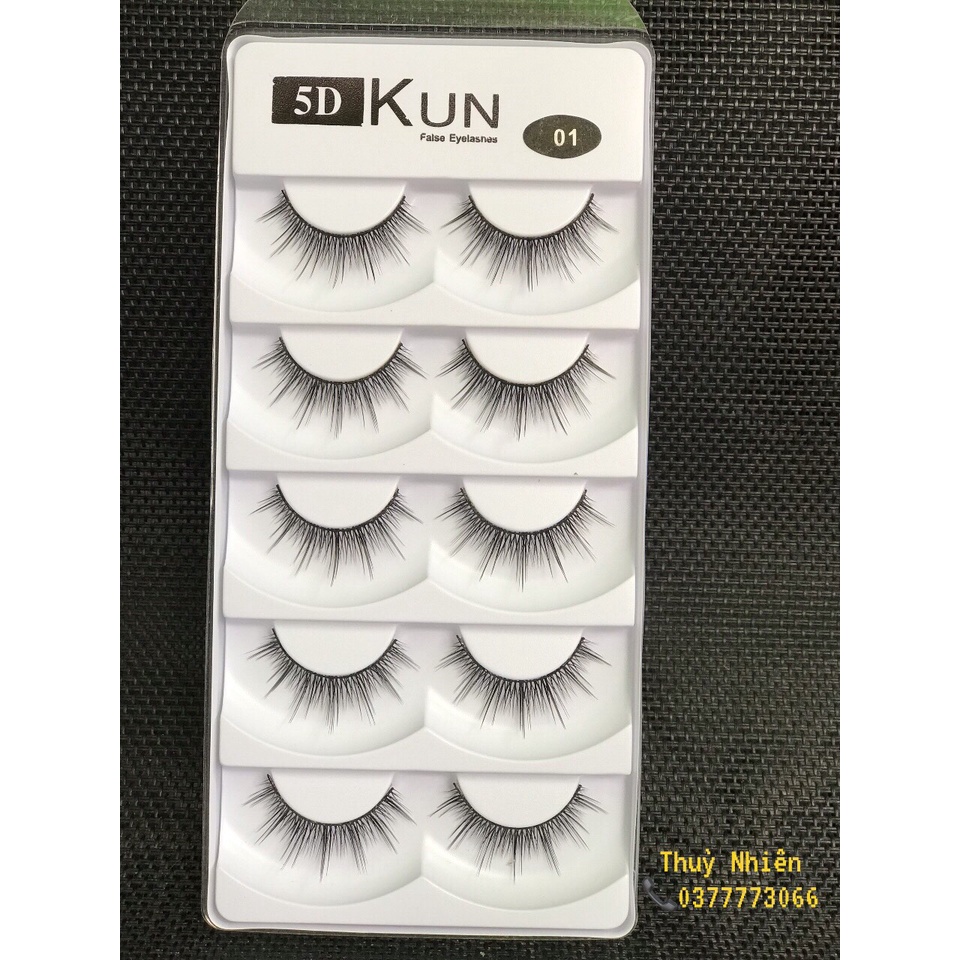 Lông mi giả, lông mi KUN 5D-01